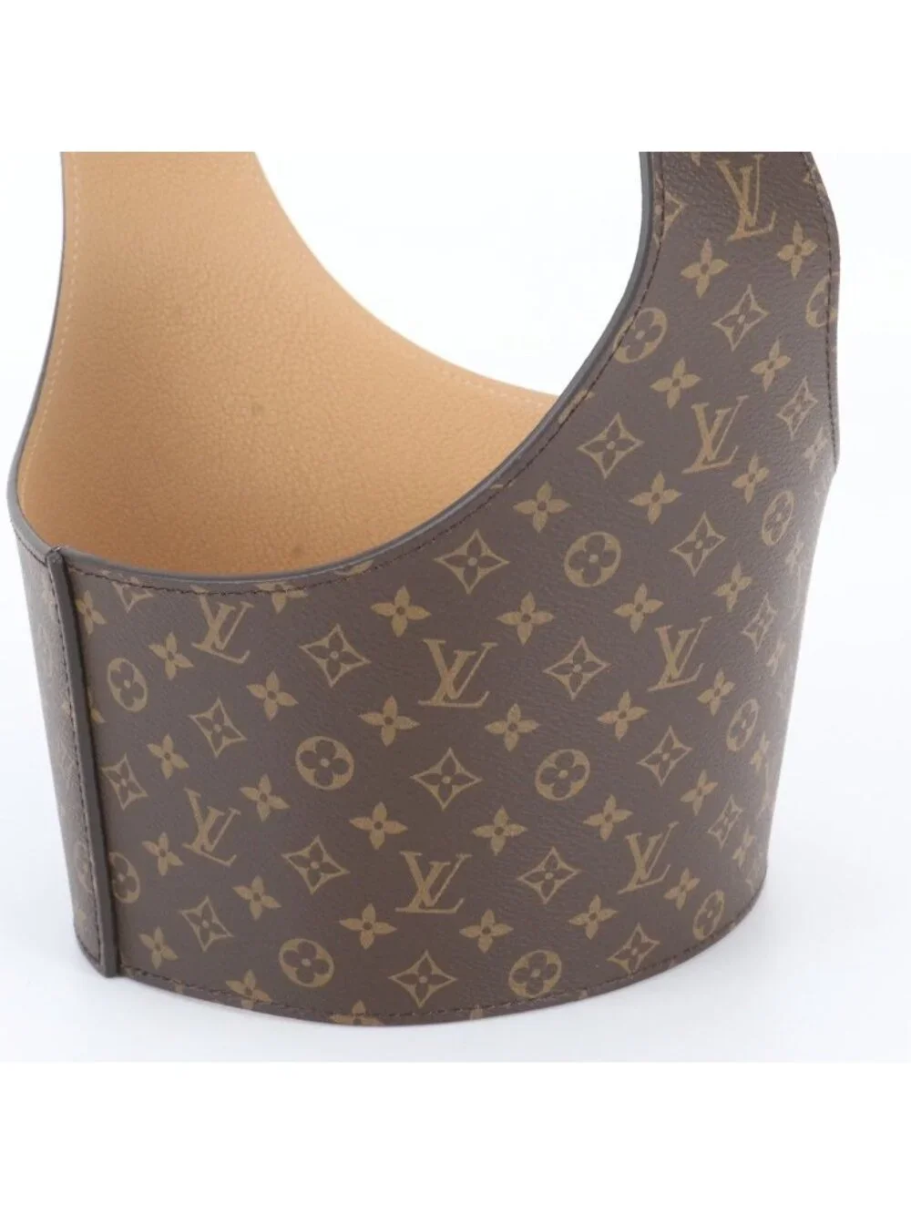 Louis Vuitton Monogram Object Nomade Floral Pot Leather Flower Pot Interior